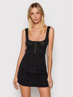 For Love & Lemons For Love & Lemons Poletna obleka Neve KSU21D202 Črna Regular Fit