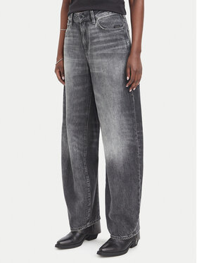 G-STAR G-STAR Džínsy Barrel 3D D30623-D537 Sivá Boyfriend Fit