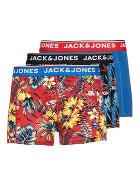 Jack&Jones Jack&Jones Komplekti kuulub 3 paari boksereid Azores 12228458 Värviline