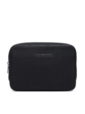 Tommy Hilfiger Tommy Hilfiger Kosmetinė Th Business Saffiano Washbag AM0AM14803 Juoda