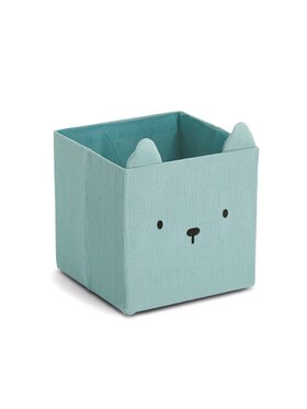MIAhome MIAhome Pojemnik na zabawki 28x28x28 cm TAMAL miętowy Zielony