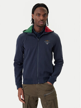 Aeronautica Militare Aeronautica Militare Mikina 261FE2097UF00674 Tmavomodrá Regular Fit