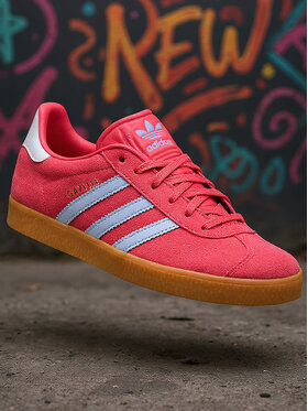 adidas adidas Sneakersy Gazelle JR5941 Różowy