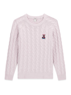 Guess Guess Pulover H6BR02 Z1648 Roz deschis Regular Fit