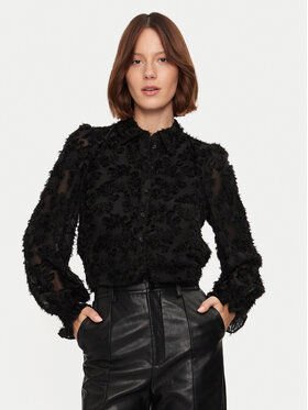 Pieces Pieces Сорочка Pina 17154276 Чорний Regular Fit