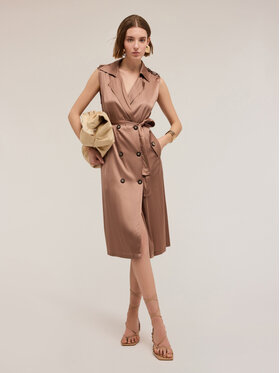 Motivi Motivi Giacca outdoor L028W000033N012 Marrone Regular Fit