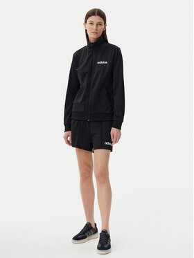 adidas adidas Súprava mikiny a športových šortiek Essentials Linear JD5432 Čierna Regular Fit