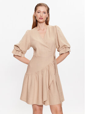 YAS YAS Hétköznapi ruha 26029985 Barna Regular Fit