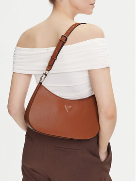 Guess Guess Дамска чанта Noelle II HWZG96 72180 Кафяв