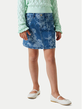 Guess Guess Jeansrock J6GD26 D45E0 Blau Regular Fit