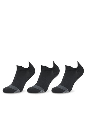 Under Armour Under Armour Set de 3 perechi de șosete joase unisex 1387052 Negru