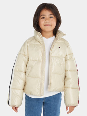 Tommy Hilfiger Tommy Hilfiger Vatovaná bunda KG0KG07656 D Béžová Regular Fit