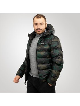 EA7 Emporio Armani EA7 Emporio Armani Kurtka zimowa 6LPB06-PN5ZZ-1200 R. L Czarny Regular Fit
