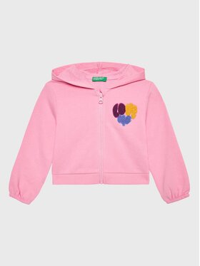 United Colors Of Benetton United Colors Of Benetton Світшот 3J68G501U Рожевий Regular Fit