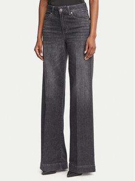 Liu Jo Liu Jo Jeans hlače UF6068 DS081 Črna Flared Leg