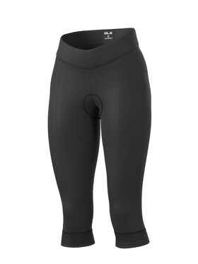 Alé Cycling Alé Cycling Szorty rowerowe Solid Classico 3/4 Czarny Fitted Fit