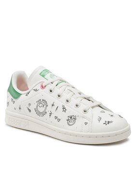 adidas adidas Boty Stan Smith J GY1786 Bílá