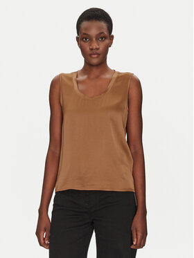 ViCOLO ViCOLO Blúz TD0006 Barna Relaxed Fit