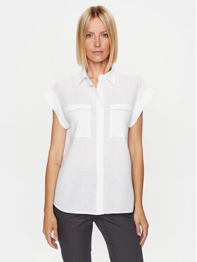 Peserico Peserico Marškiniai S06263 Balta Relaxed Fit