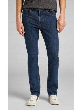Lee Lee Jeansy Brooklyn Straight Niebieski Regular Fit