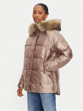 Fracomina Fracomina Winterjacke FJ24WC3002O45601 Braun Regular Fit