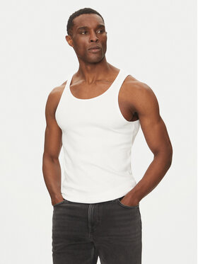 Jack&Jones Jack&Jones Tank-Top Islington 12273156 Weiß Slim Fit
