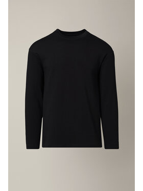 Lancerto Lancerto Longsleeve Loreto Czarna TS073126000009 Czarny Regular Fit