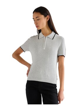 Wrangler Wrangler Polo 112378105 Szary Regular Fit