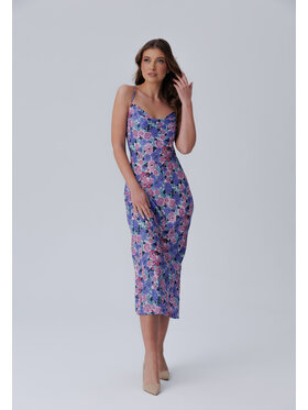 LAURELLA LAURELLA Sukienka letnia 4SS109 Kolorowy Regular Fit