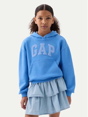 Gap Gap Majica dugih rukava 870903 Plava Regular Fit