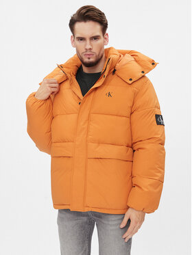 Calvin Klein Jeans Calvin Klein Jeans Зимно яке J30J323709 Оранжев Relaxed Fit