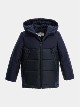 Original Marines Original Marines Пухено яке DDA2912B Тъмносин Regular Fit