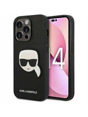 KARL LAGERFELD KARL LAGERFELD Etui na telefon Head Patch Czarny