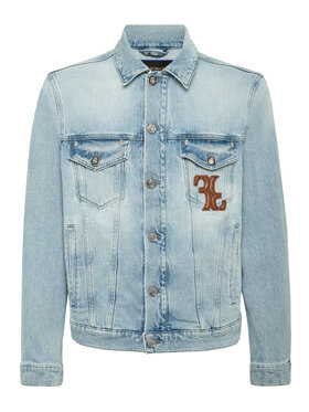 Billionaire Billionaire Kurtka jeansowa 24407 Niebieski Regular Fit