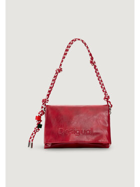 Desigual Desigual Torebka BAG_HALF LOGO VENECIA 4. Czerwony