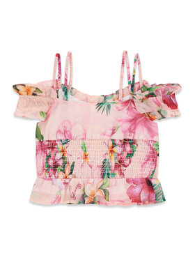 Guess Guess Bluse J6GH07 WA2T0 Rosa Regular Fit