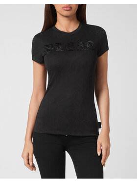 PHILIPP PLEIN PHILIPP PLEIN T-Shirt 3599 Czarny Regular Fit
