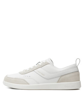 Calvin Klein Tenisice Low Top Lace Up Lth Mix HM0HM00851 Bijela