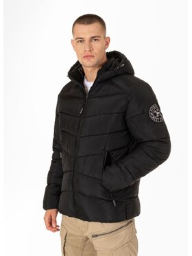 PITBULL PITBULL Kurtka przejściowa Kurtka Czarny Regular Fit