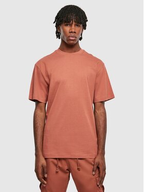 Urban Classics Urban Classics T-Shirt Koszulka Z Krótkim Rękawem Męska Jasna Czerwona Urban Classics TB006 L Czerwony Oversize