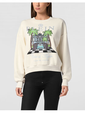 PHILIPP PLEIN PHILIPP PLEIN Felpa 24893 Bianco Regular Fit