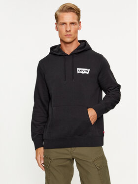 Levi's® Levi's® Džemperis ar kapuci Standard Graphic 38424-0080 Melns Standard Fit