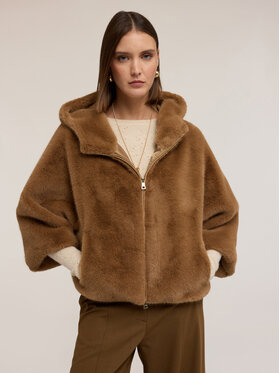 Motivi Motivi Pelliccia 8053W000064N012 Marrone Regular Fit