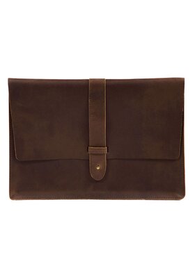 Buckle & Seam Buckle & Seam Torba na laptopa 244413 Brązowy