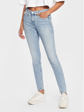 Calvin Klein Jeans Calvin Klein Jeans Jeans hlače J20J220246 Modra Skinny Fit