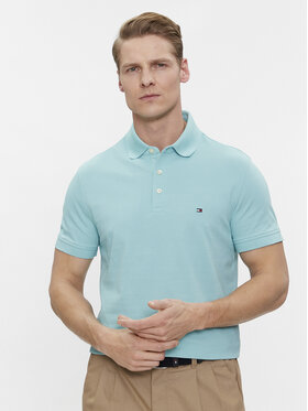 Tommy Hilfiger Tommy Hilfiger Polokošeľa 1985 MW0MW17771 Modrá Slim Fit