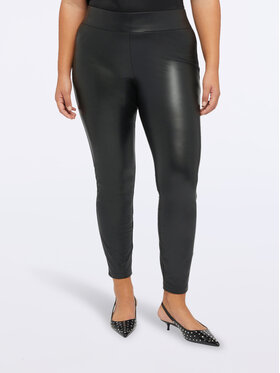Fiorella Rubino Fiorella Rubino Spodnie materiałowe P054L002016N033 Czarny Regular Fit