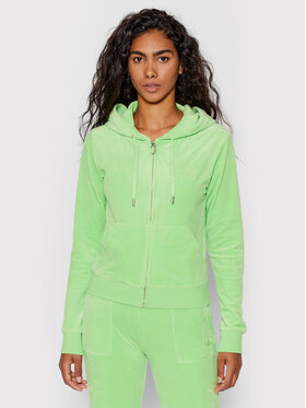 Juicy Couture Džemperis Robertson JCAP176 Žalia Regular Fit