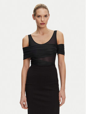 PINKO PINKO Боди Bella 104832 A2H1 Черен Regular Fit