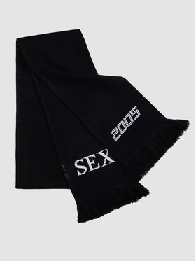 2005 2005 Šál SEX Scarf Čierna